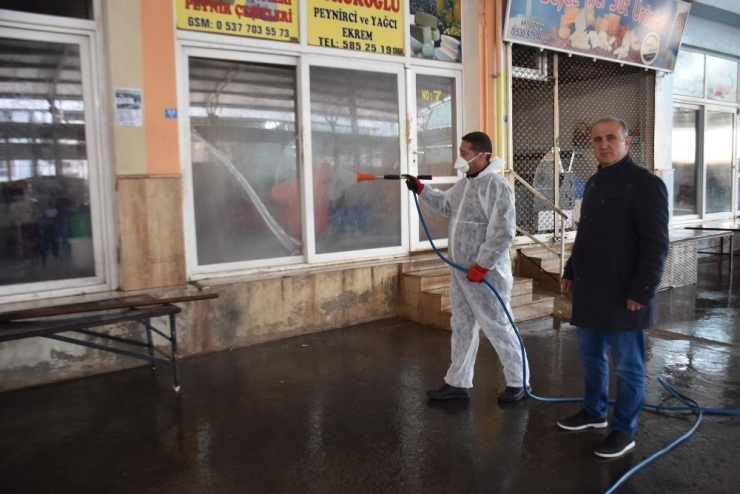 İncirliova’da Korona Virüs Tedbirleri Devam Ediyor