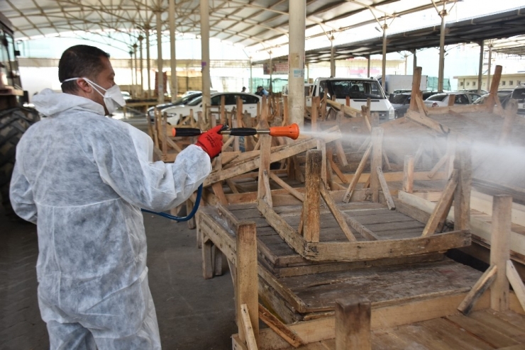 İncirliova’da Korona Virüs Tedbirleri Devam Ediyor