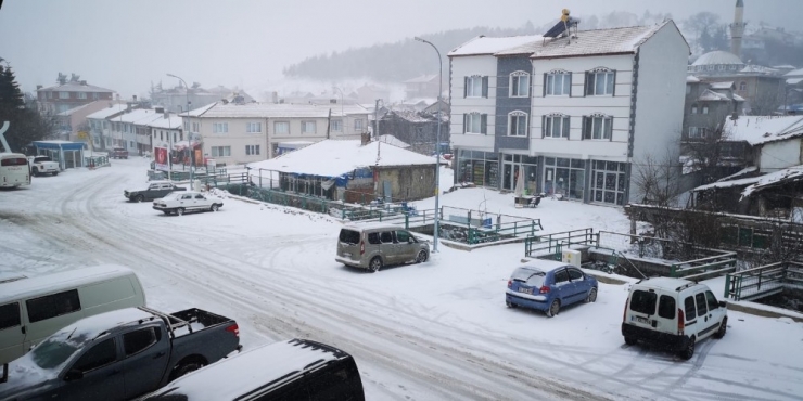 Bozüyük’te Kar Yağışı