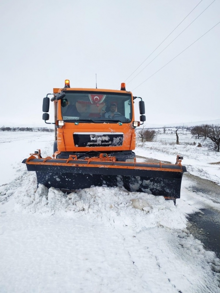 Selçuklu’da Kar Mesaisi