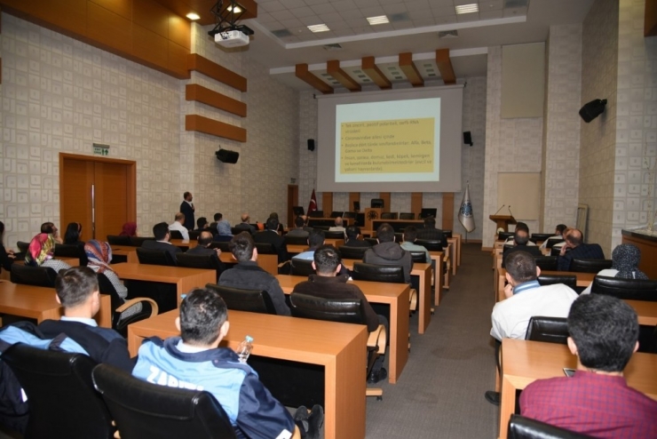 Selçuklu Belediyesi Personeline Koronavirüs Eğitimi