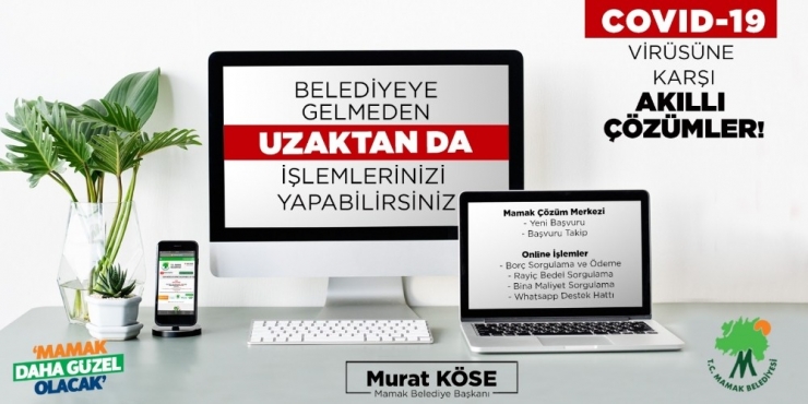 Mamak Belediyesinden Kovid-19’a Teknolojik Hamle