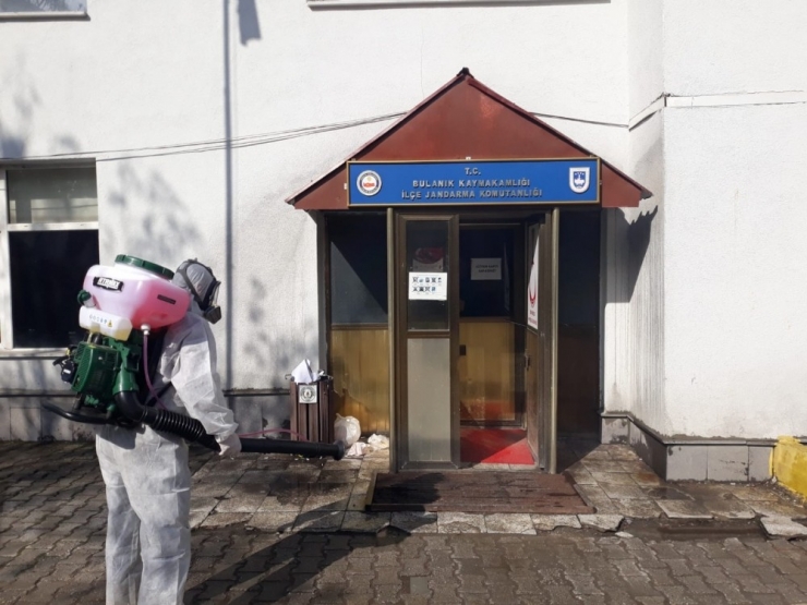 Bulanık’ta Dezenfekte Çalışması