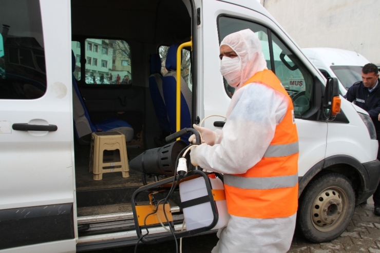 Varto’da Dezenfekte Çalışması