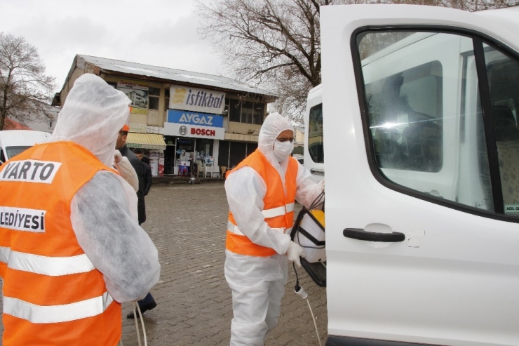 Varto’da Dezenfekte Çalışması
