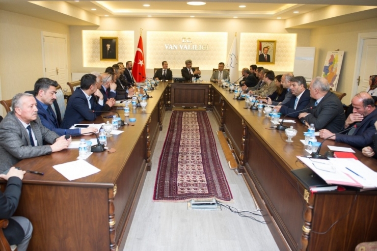 Van’da ‘Korona Virüs’ Konulu Toplantı