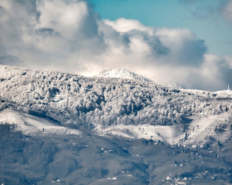 Kar Sonrası Muhteşem Manzara Ortaya Çıktı