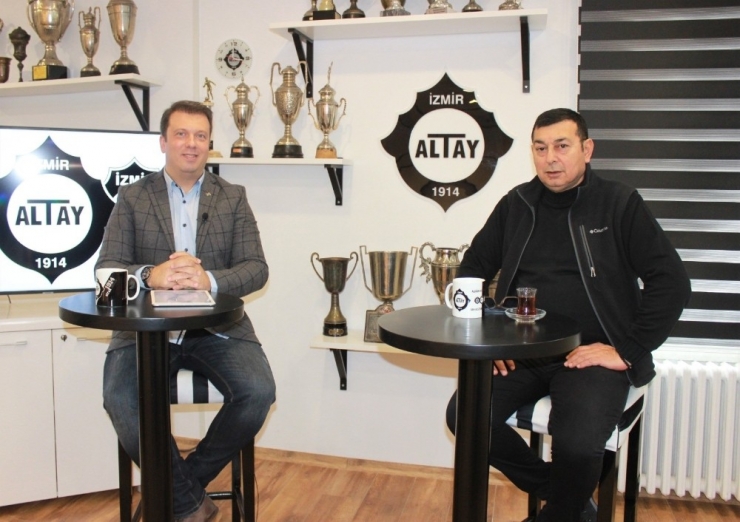 Ahmet Taşpınar: “Altay, Süper Lig Yolunda”