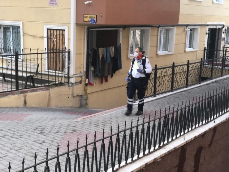 Eve Alkollü Gelen Kocasını İple Boğarak Öldürdü