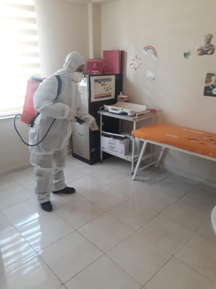 Bayırköy Belediyesinden Korona Virüsüne Karşı Dezenfekte Çalışması