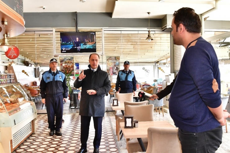 Zabıta Ekiplerinin Korona Virüs Mesaisi Sürüyor