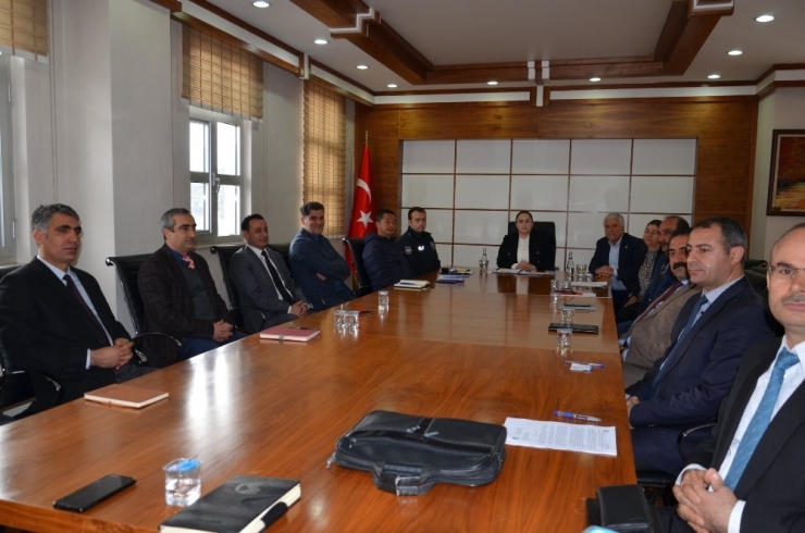 Çermik’te Korona Virüs Toplantısı