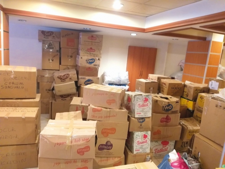 İdlib İçin Başlatılan Yardım Kampanyası Sona Erdi