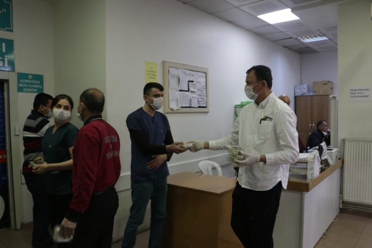 Kahramanmaraş’ta Sağlık Çalışanları Jest