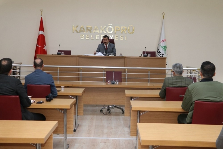 Karaköprü’de Korona Virüsüne Karşı Toplantı Yapıldı