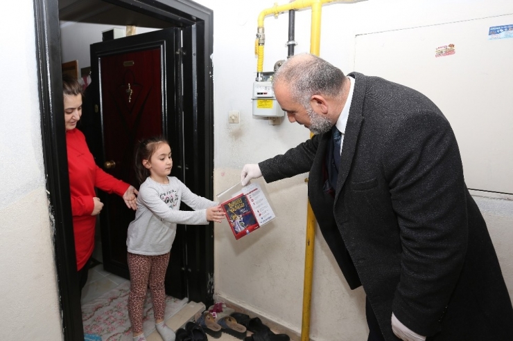 Canik Belediyesi’nden “Evde Kal Kitabını Al” Kampanyası