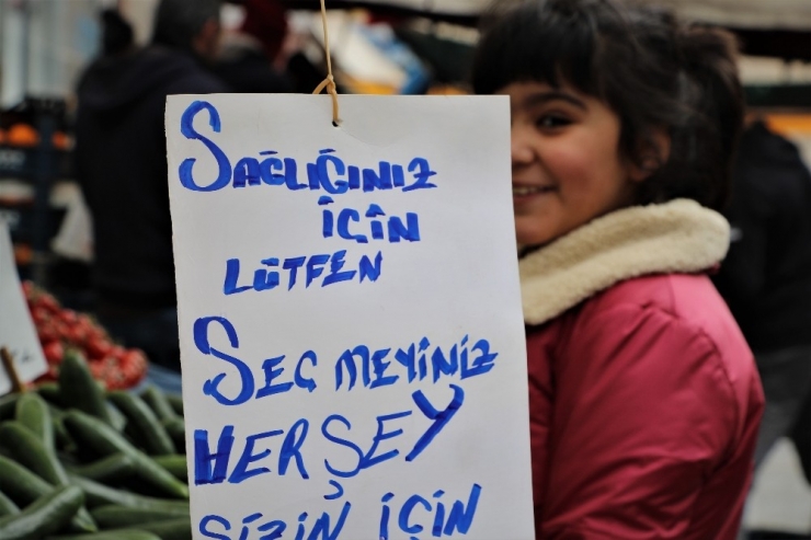 Elazığlı Pazarcıların Korona Virüs Önlemi