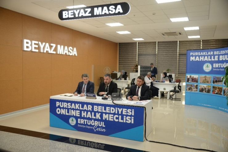 Pursaklar’dan Türkiye’de Bir İlk: Online ’Halk Meclisi’