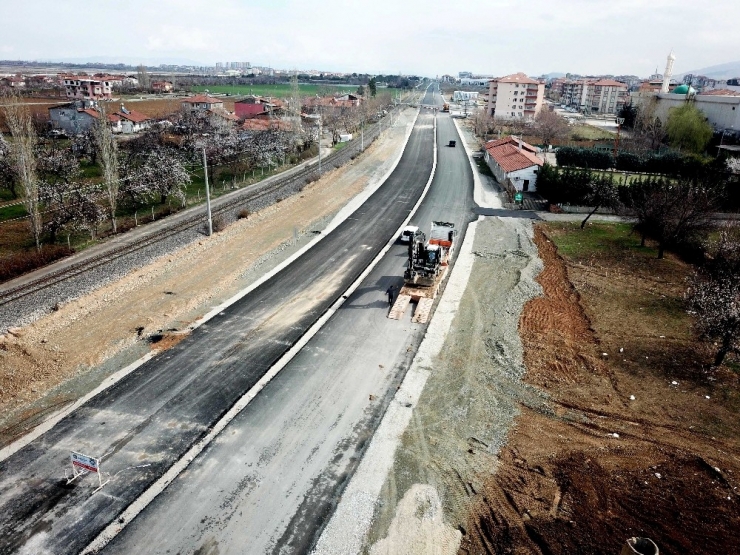 Başkan Gürkan, Yol Çalışmalarını İnceledi