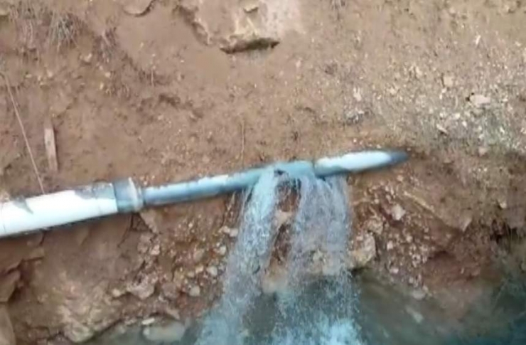 11 Köyü Besleyen Boru Hattındaki Arızanın Giderilmesiyle 5 Gün Sonra Suya Kavuştular
