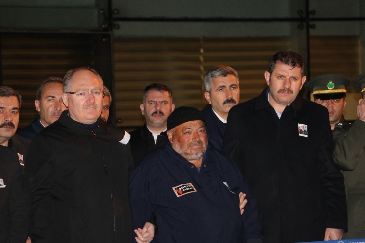 Şehidin Cenazesi Sivas’a Ulaştı