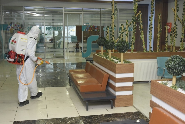 Tekkeköy Belediyesi Korona Virüsüne Karşı Önlemlerini Artırdı