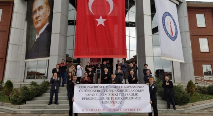 Üniversite Personelinden Sağlık Çalışanlarına Destek