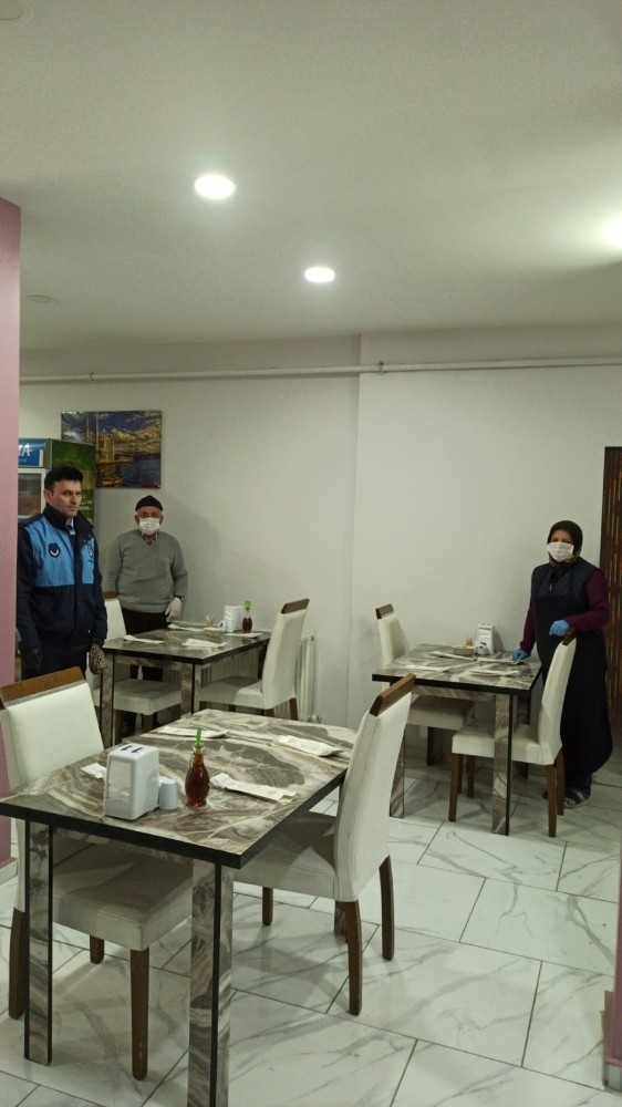 Zabıta Müdürlüğünden Market Ve Lokantalarda Korona Virüs Denetimleri