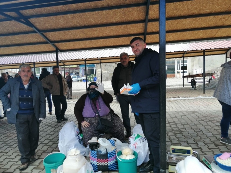 Zabıtadan Korona Virüs Bilgilendirmesi