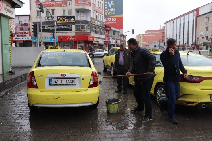 Taksicilerden Korona Virüs Önlemleri