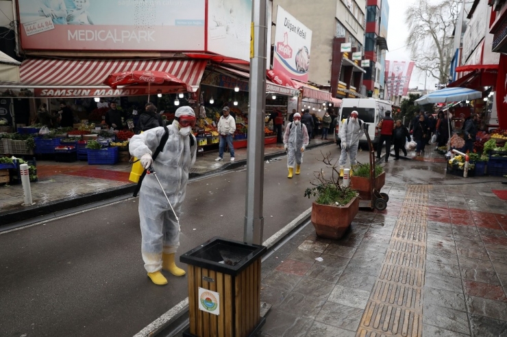 İlkadım’da Korona Seferberliği