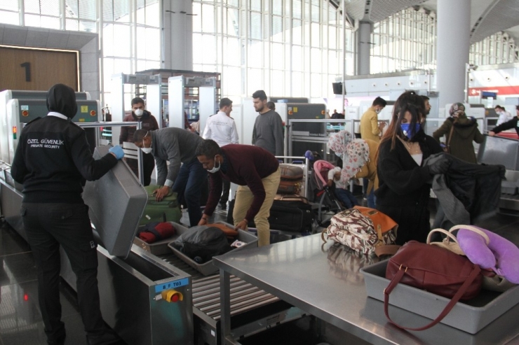 İstanbul Havalimanı’nda Yolcu Ve Personellerin Ateşi Ölçülmeye Başlandı