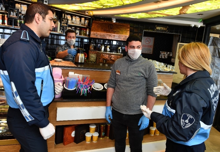 Büyükşehir Zabıtası Korona İçin Sokakta