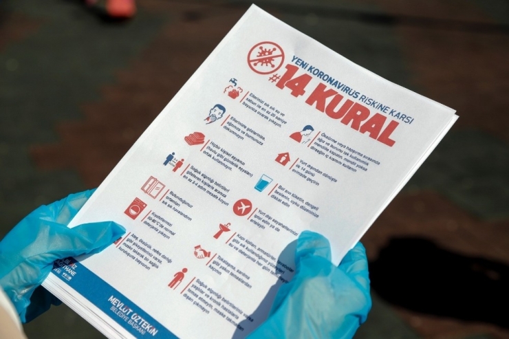 Kağıthane’de Dışarı Çıkan Vatandaşlara ‘Evde Kal’ Çağrısı