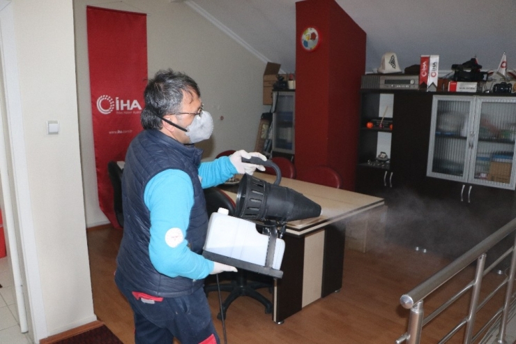 Kocasinan Belediyesi’nin ’Korona Virüsle’ Mücadelesi Sürüyor