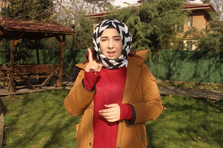 İşaret Diliyle Engellileri Korona Virüsüne Karşı Uyardı