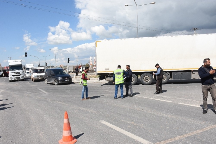 Irak’a Gidecek Araçların Geçişine İzin Verilmiyor