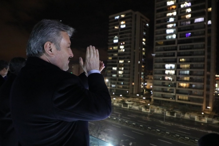 Başkan Palancıoğlu’ndan Sağlık Çalışanlarına Gönülden Destek