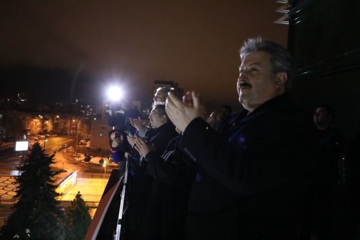 Başkan Palancıoğlu’ndan Sağlık Çalışanlarına Gönülden Destek