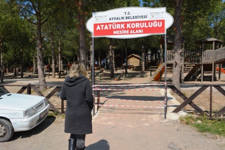 Ayvalık’ta Mesire Alanlarında Mangal Ve Piknik Yapılmasına Korona Virüs Engeli