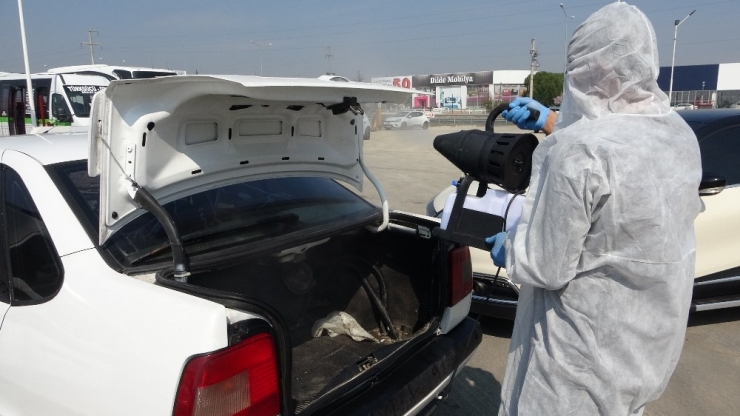 Tekirdağ’da Araçlara Ücretsiz Korona Virüs Temizliği
