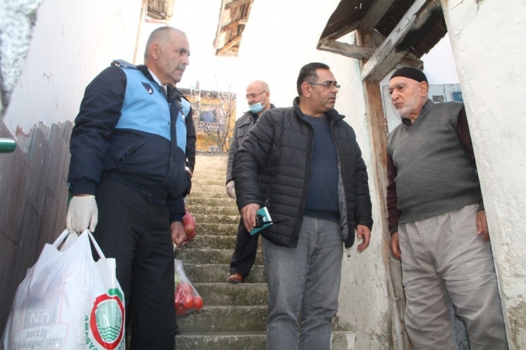 Amasya Zabıta Ekiplerinden İhtiyaç Sahiplerine Tam Destek