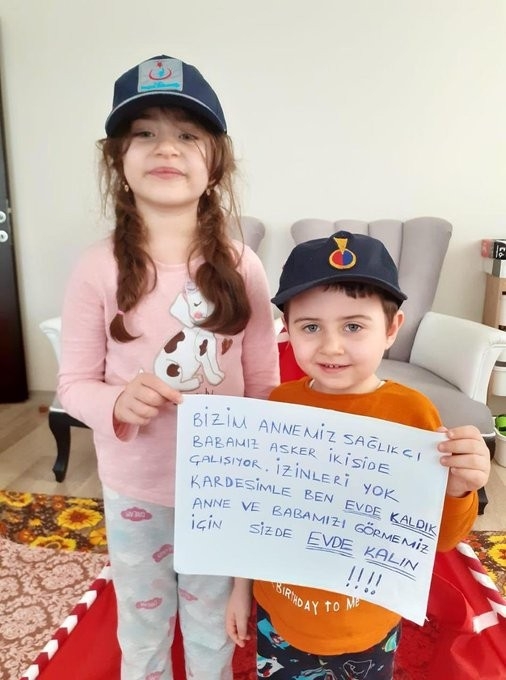 Samsunlu Kardeşlerden ‘Evde Kal’ Desteği