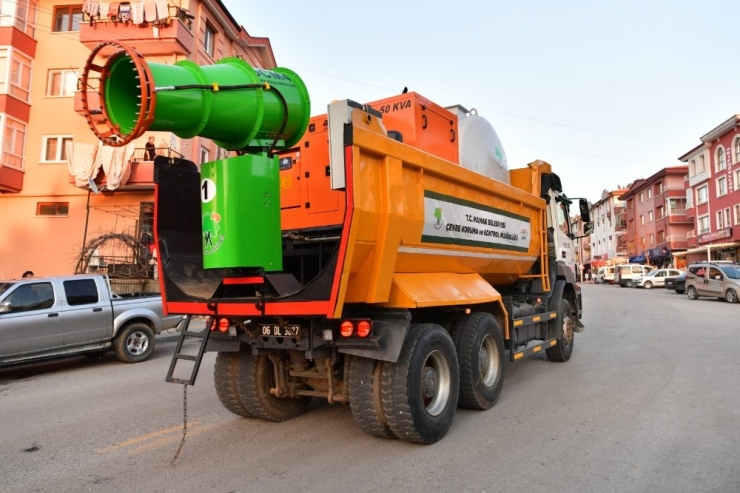 Virüs Avcısı “Covit19savar” Mamak Sokaklarında