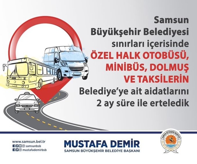 Başkan Demir’den Esnaf Ve Vatandaşa Müjde