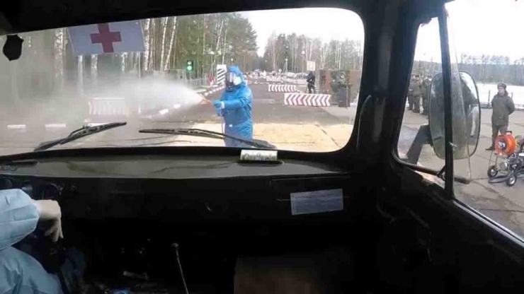 Rus Ordusu Korona Virüse Karşı Harekete Geçti