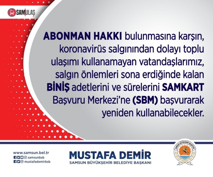 Başkan Demir’den Esnaf Ve Vatandaşa Müjde