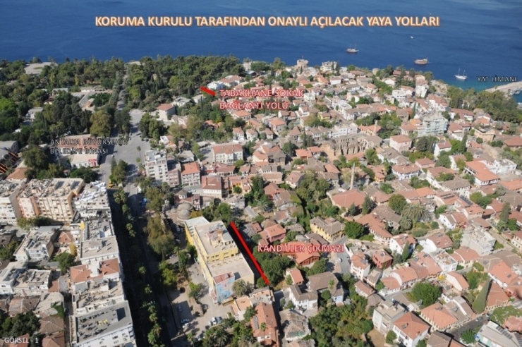 Kaleiçi’ne Ziyaret Kolaylaşacak