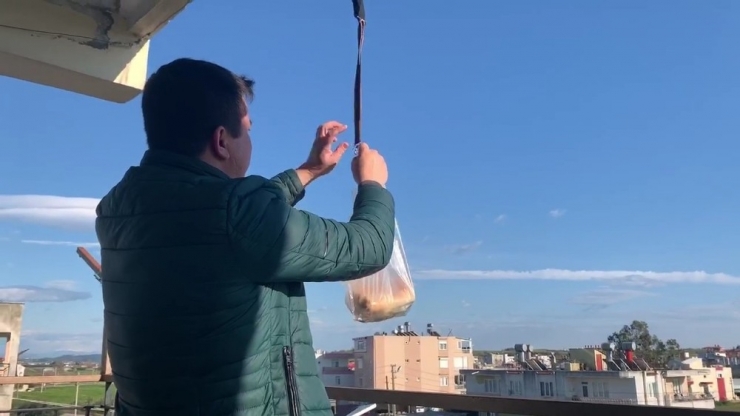 Evden Çıkamadı, Alışveriş İçin Evden Markete Drone Yolladı