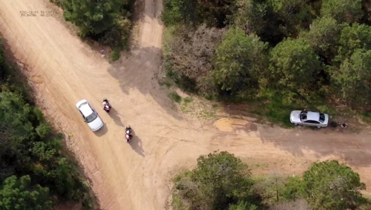 Polisten Drone İle Evde Kalın Çağrısı